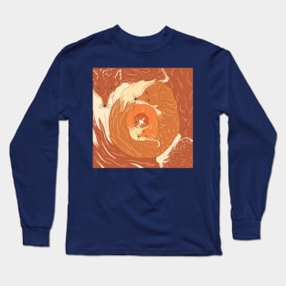 Foxes Long Sleeve T-Shirt